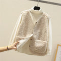 Elara Women's Sleeveless Layered Vest for Autumn Winter