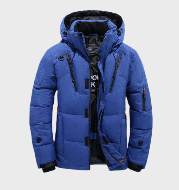Hooded Jacket for Winter Outdoor Wear