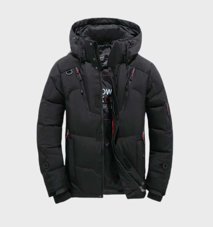 Hooded Jacket for Winter Outdoor Wear