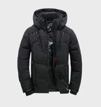 Hooded Jacket for Winter Outdoor Wear