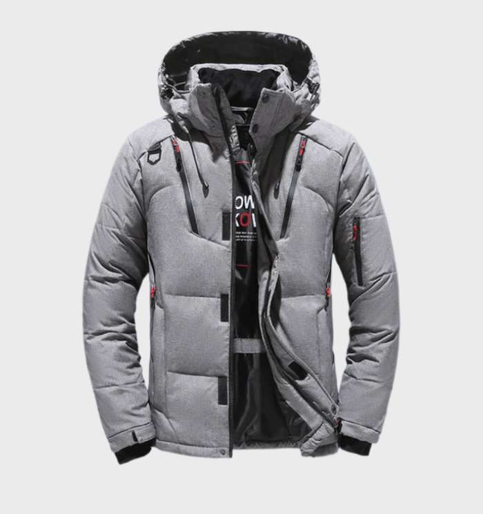 Hooded Jacket for Winter Outdoor Wear