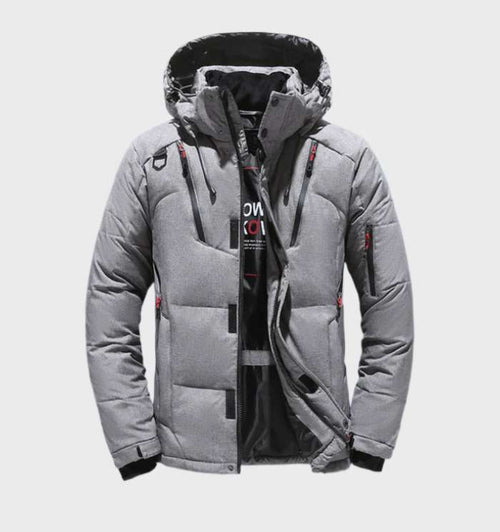 Hooded Jacket for Winter Outdoor Wear