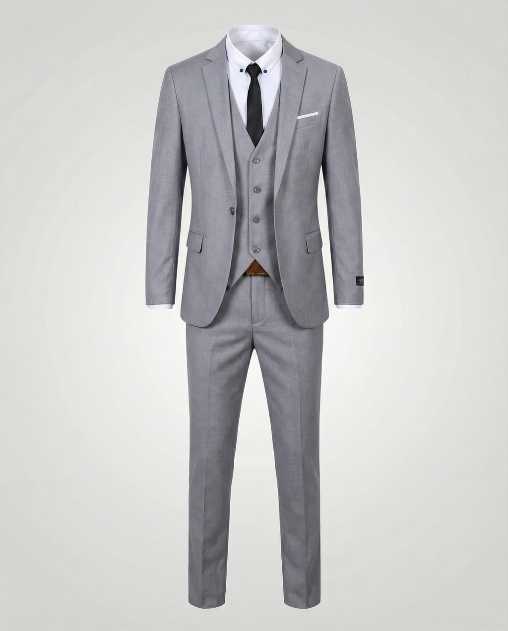 Men's Three Piece Suit Set for Formal Occasions