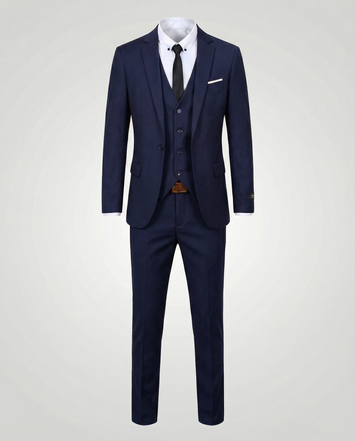 Men's Three Piece Suit Set for Formal Occasions