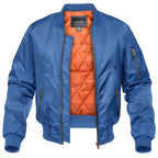 Men's Bomber Jacket for Autumn Winter Wear