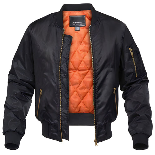 Men's Bomber Jacket for Autumn Winter Wear
