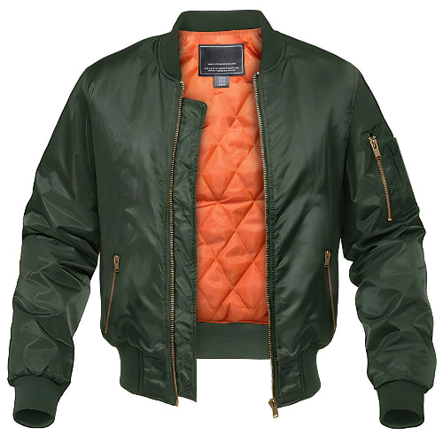 Men's Bomber Jacket for Autumn Winter Wear