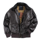 Men's Bomber Jacket with Faux Fur Collar