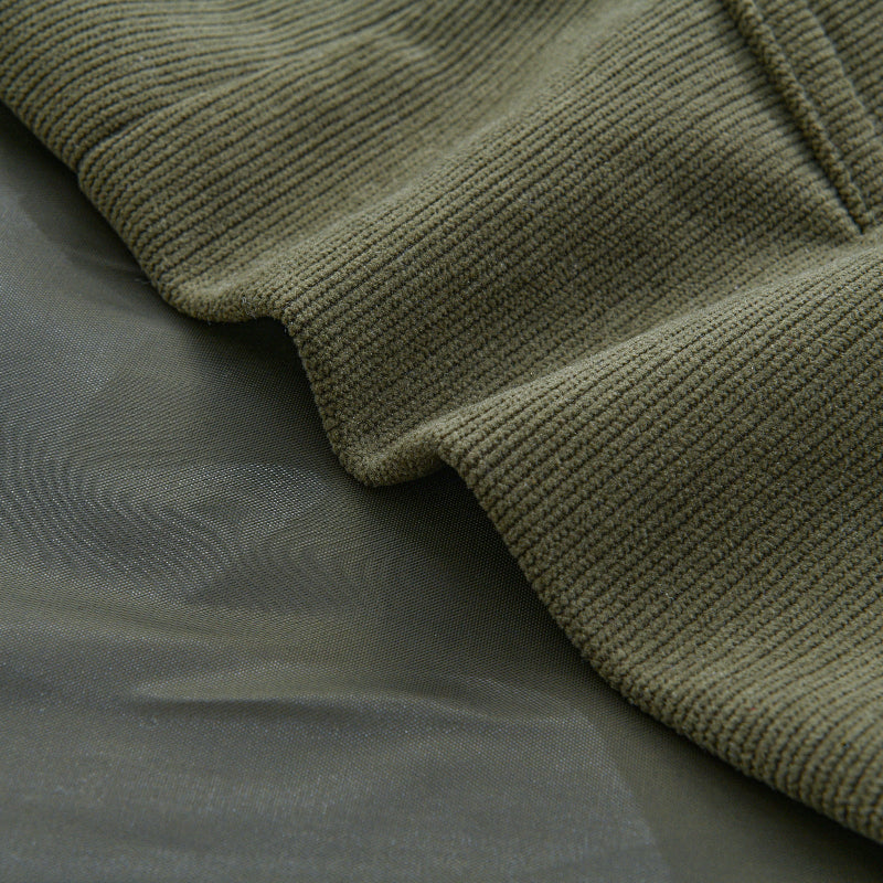 Men's Buttoned Jacket for Autumn Winter Wear