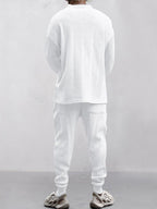Men's Cable Knit Loungewear Set