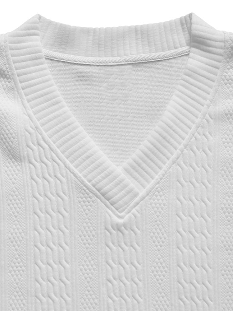 Men's Cable Knit Loungewear Set