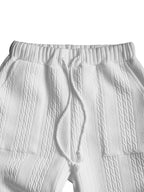 Men's Cable Knit Loungewear Set