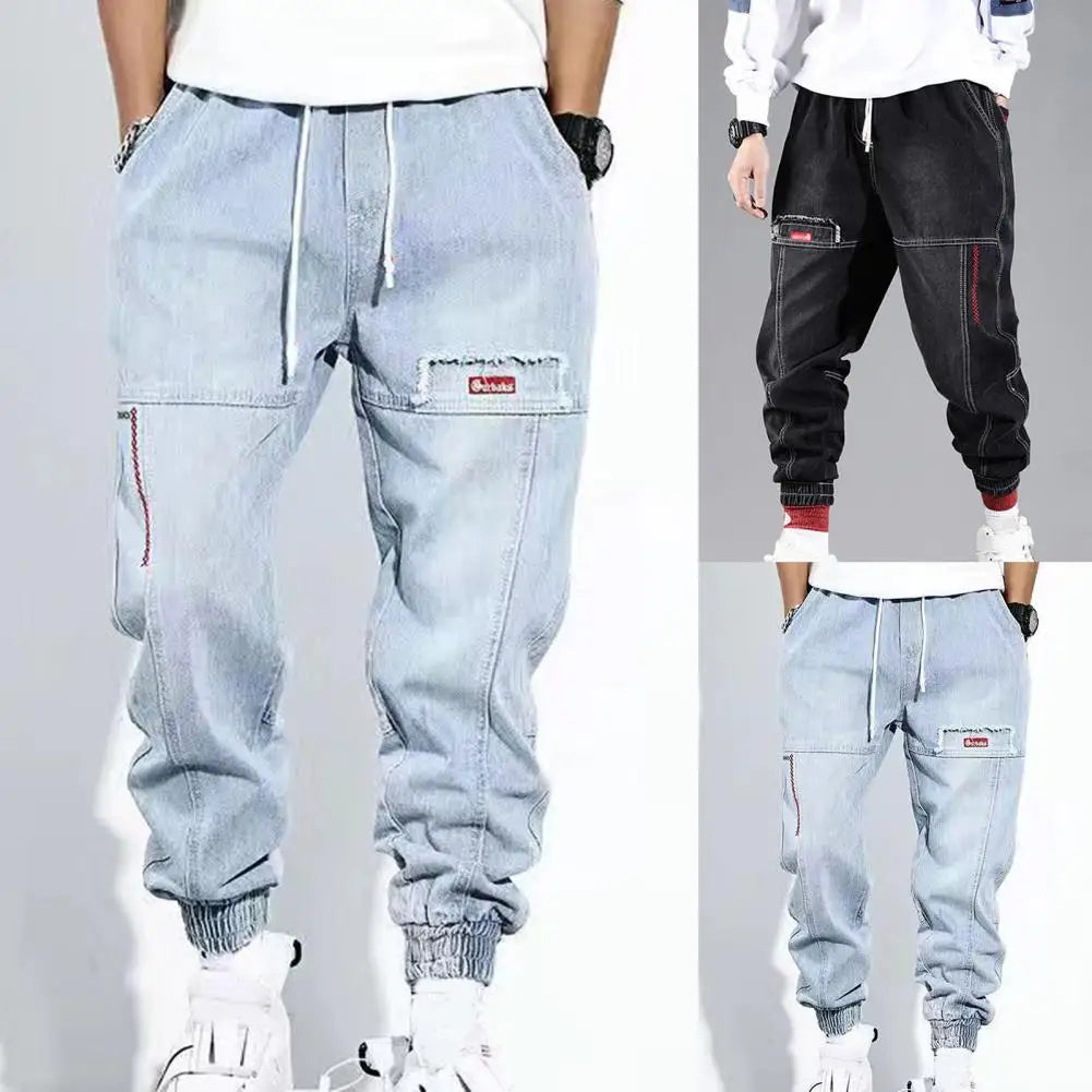 Men's Cargo Jogger Trousers for Everyday Casual Wear