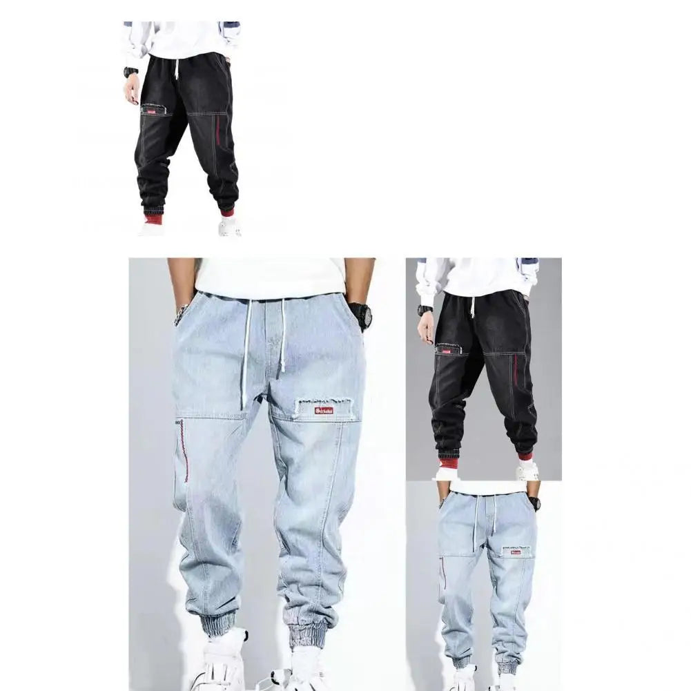 Men's Cargo Jogger Trousers for Everyday Casual Wear