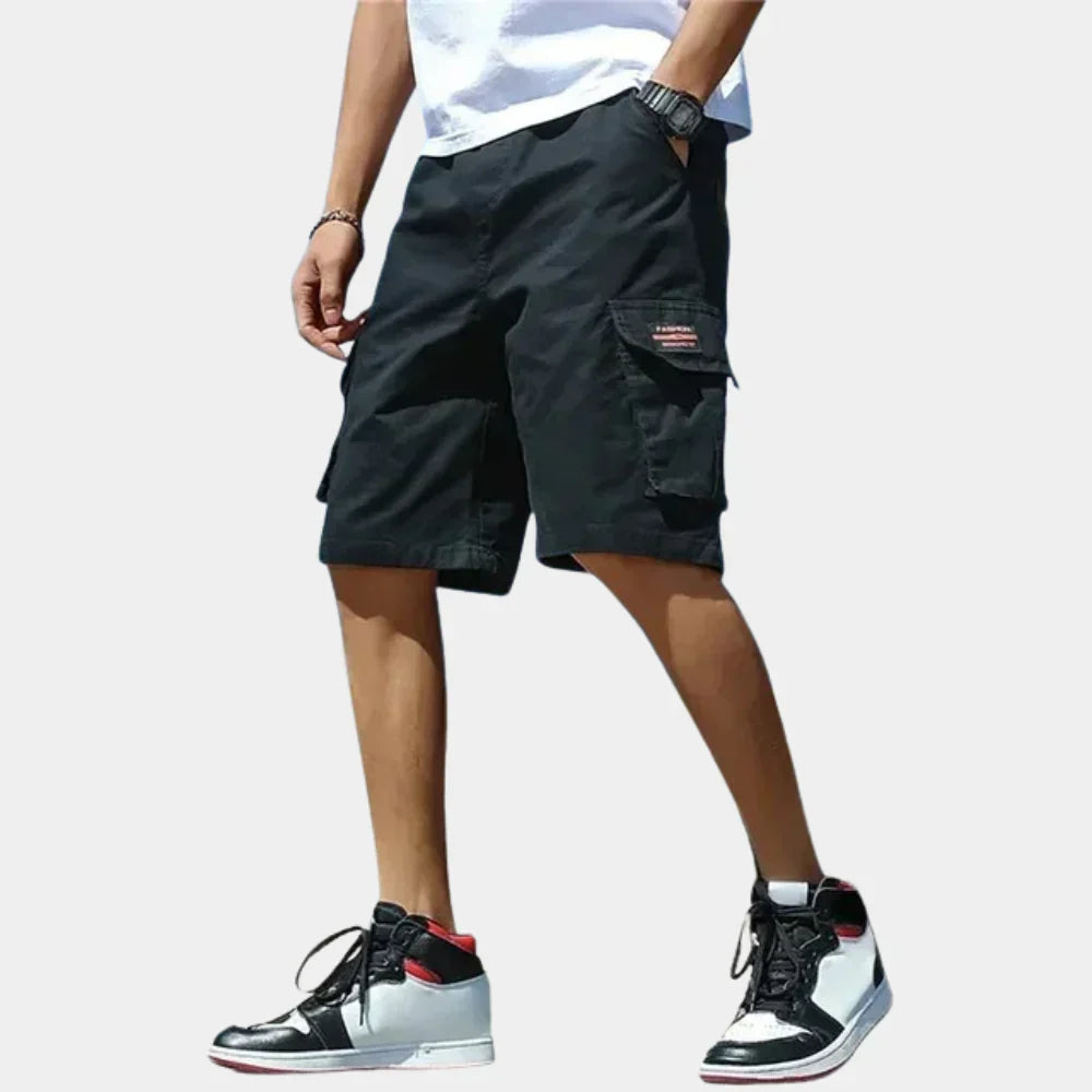 Men's Cargo Shorts for Outdoor Leisure and Travel