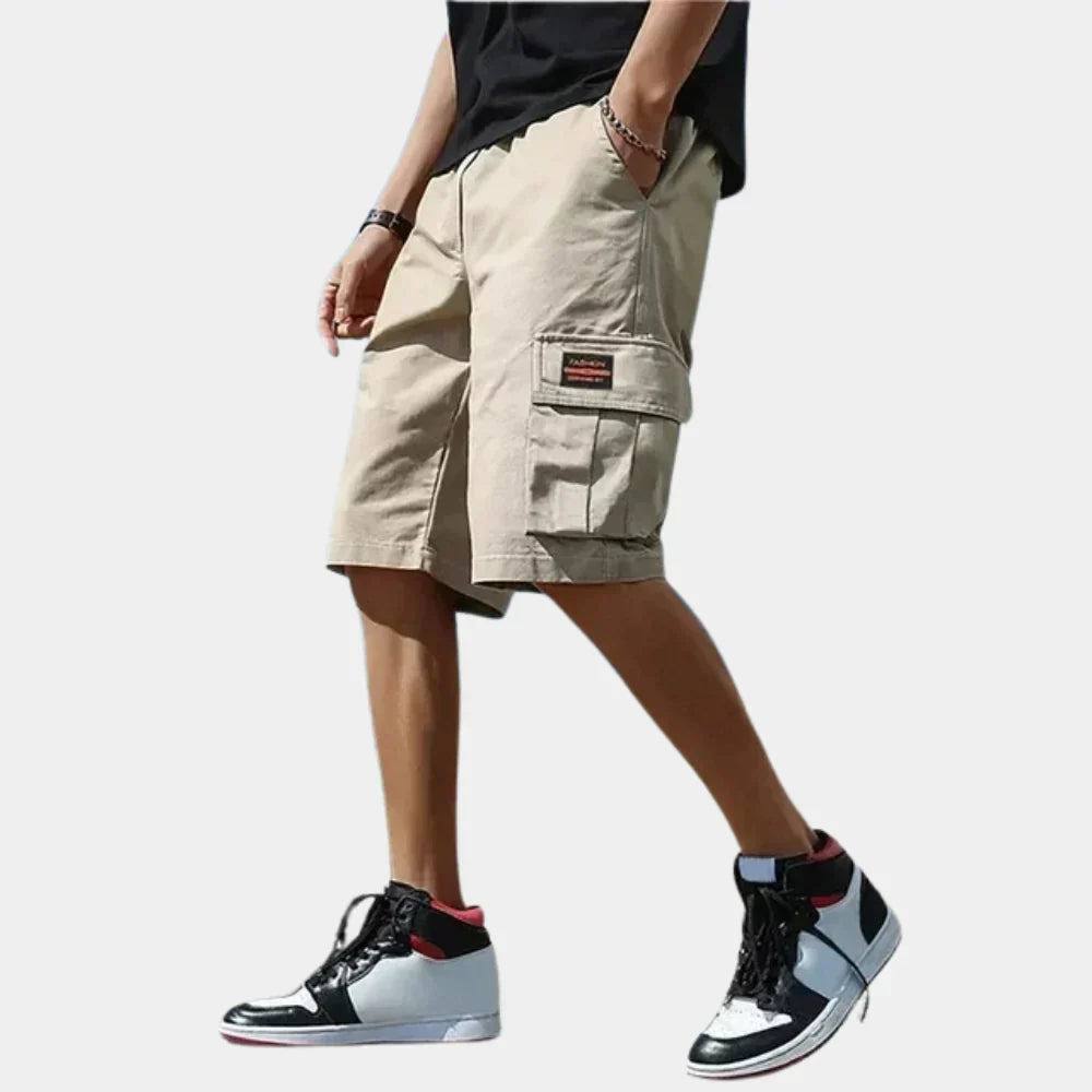 Men's Cargo Shorts for Outdoor Leisure and Travel