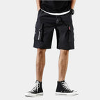 Men's Cargo Shorts for Outdoor Leisure and Travel