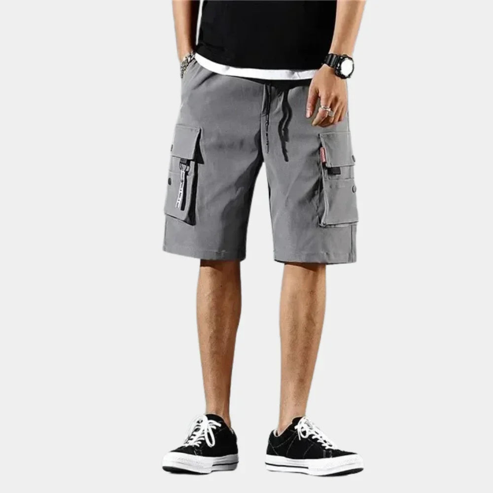 Men's Cargo Shorts for Outdoor Leisure and Travel