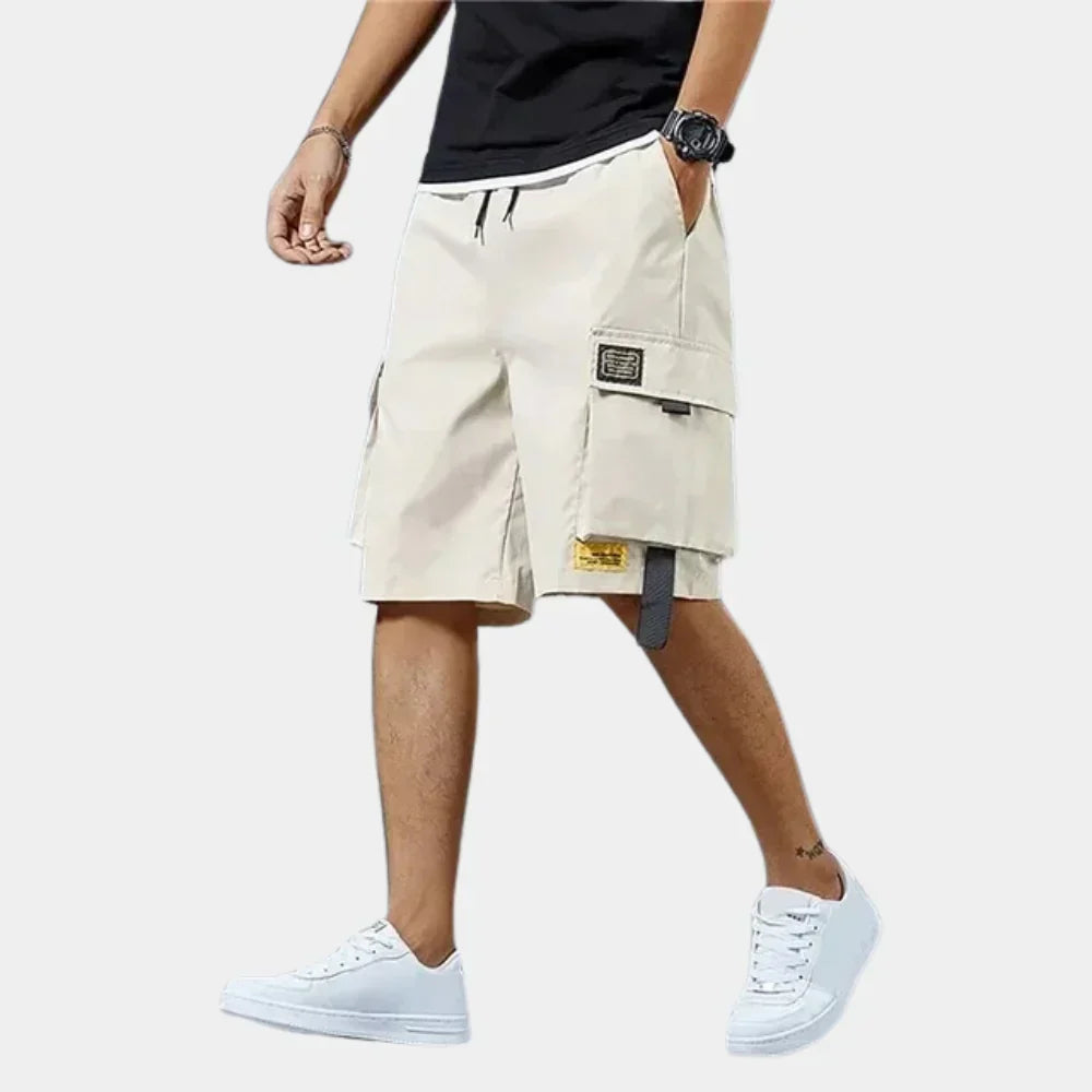 Men's Cargo Shorts for Outdoor Leisure and Travel