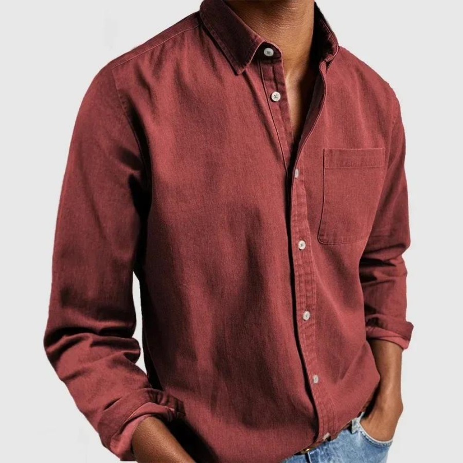 Men's Casual Shirt for Everyday and Leisure