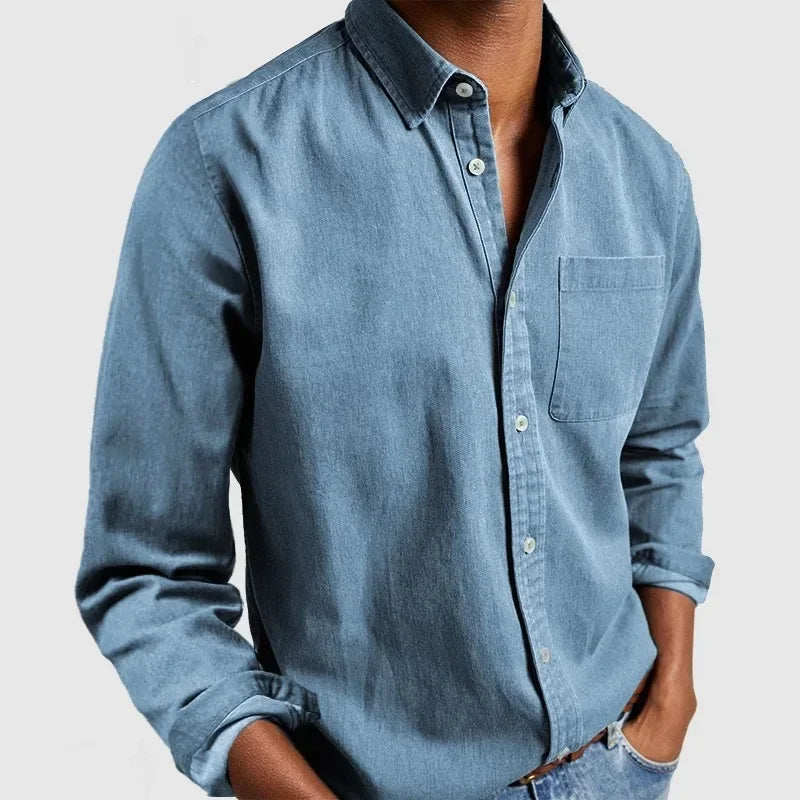 Men's Casual Shirt for Everyday and Leisure