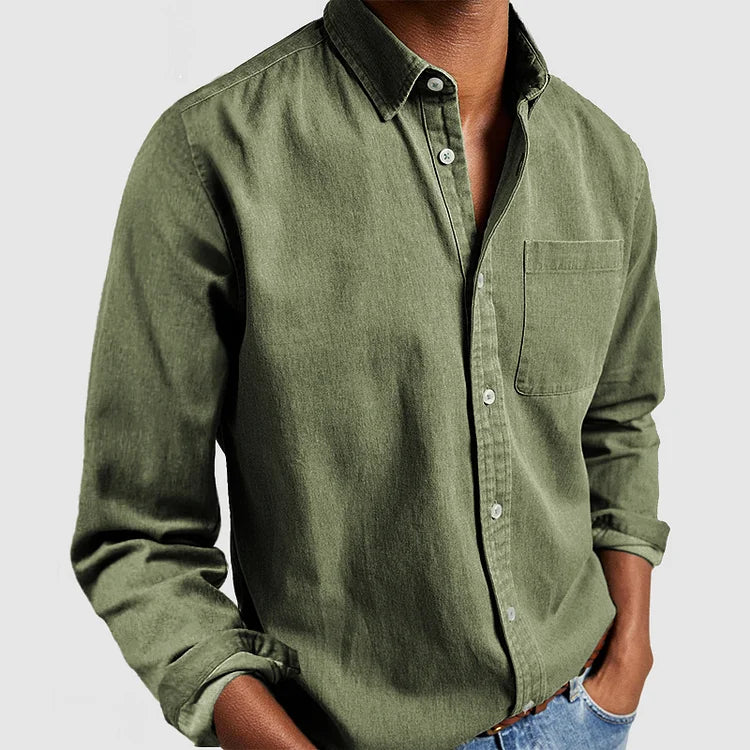 Men's Casual Shirt for Everyday and Leisure