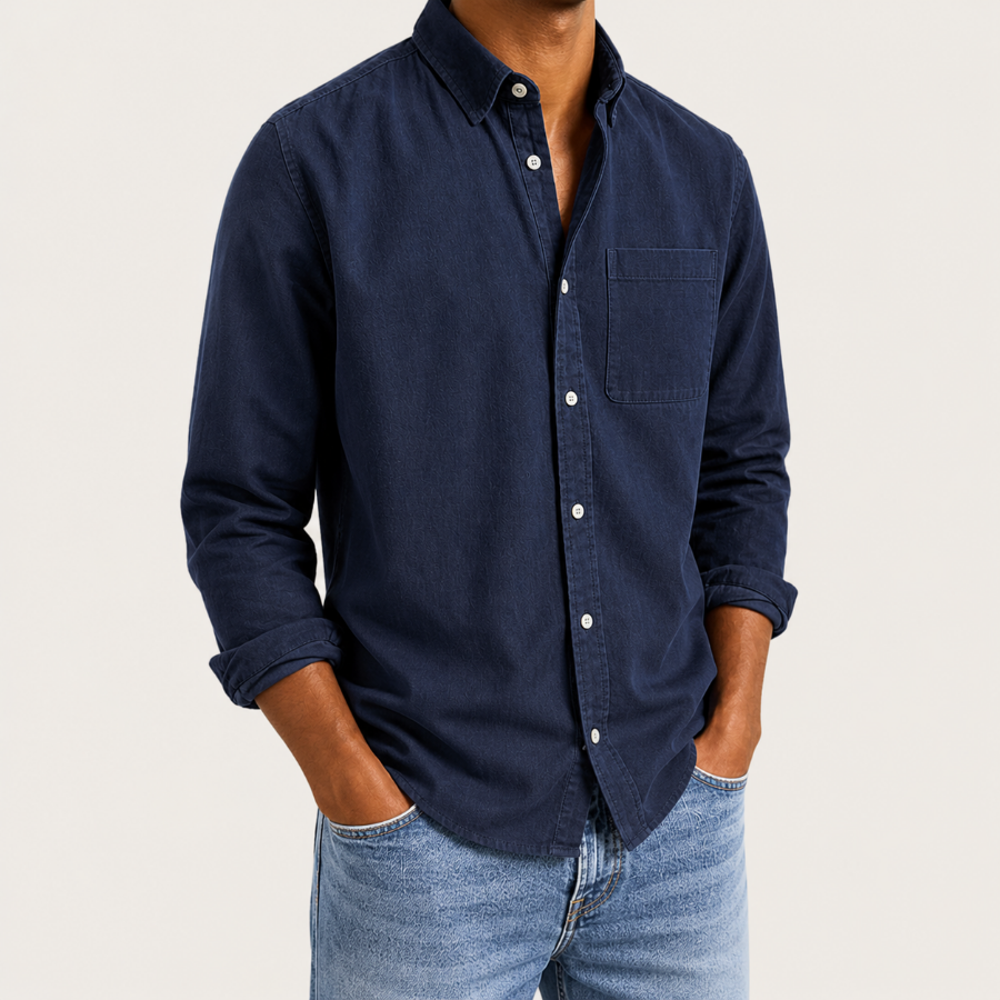 Men's Casual Shirt for Everyday and Leisure