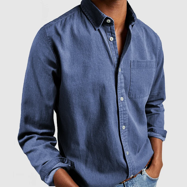 Men's Casual Shirt for Everyday and Leisure