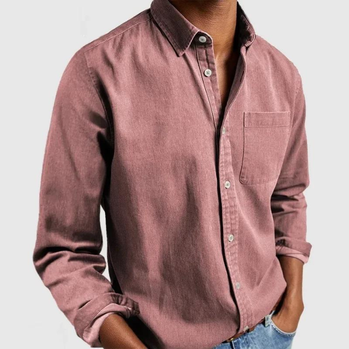 Men's Casual Shirt for Everyday and Leisure