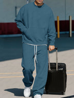 Men's Casual Sweatshirt and Jogger Set