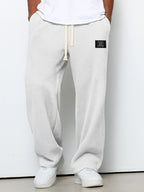 Men's Casual Textured Drawstring Pants for Everyday Wear