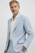 Men's Classic Blazer and Trousers Set for Occasions