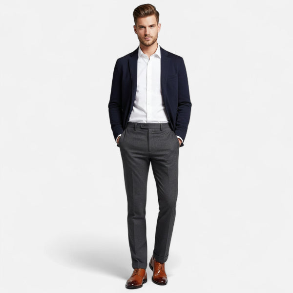 Men's Classic Derby Shoes for Formal Wear