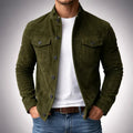 Men's Classic Jacket for Autumn and Winter Wear