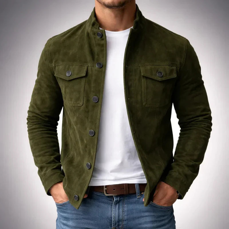 Men's Classic Jacket for Autumn and Winter Wear