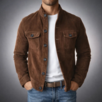 Men's Classic Jacket for Autumn and Winter Wear