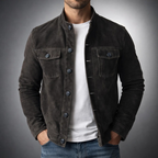 Men's Classic Jacket for Autumn and Winter Wear