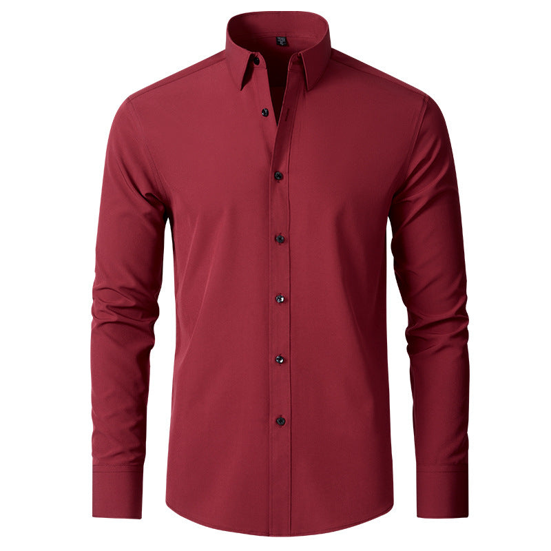 Men's Classic Long Sleeve Button Up Shirt Style