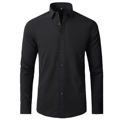 Men's Classic Long Sleeve Button Up Shirt Style