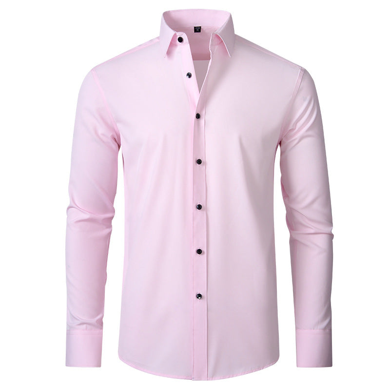 Men's Classic Long Sleeve Button Up Shirt Style