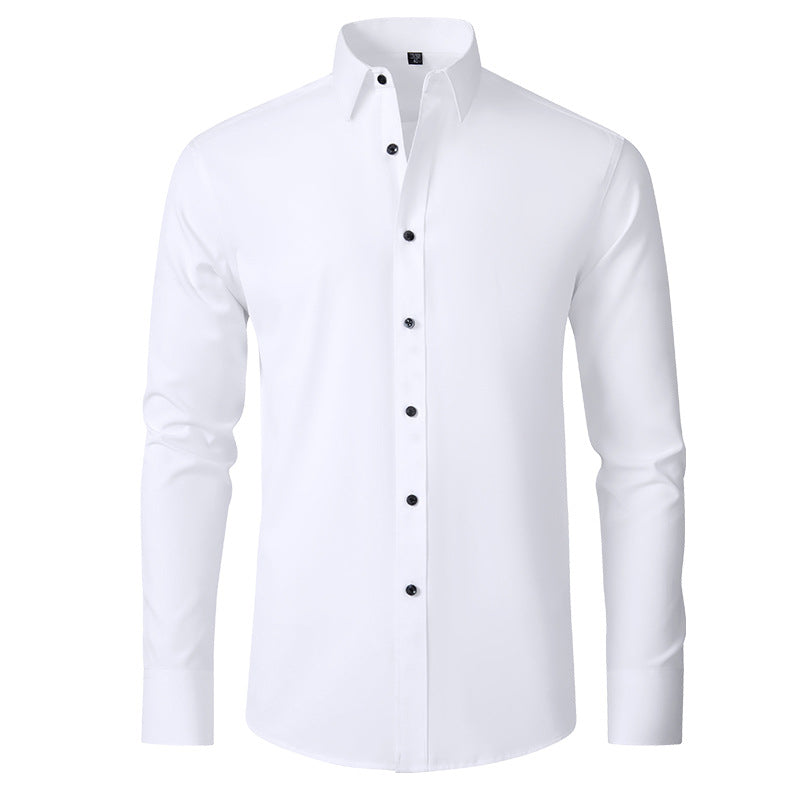 Men's Classic Long Sleeve Button Up Shirt Style
