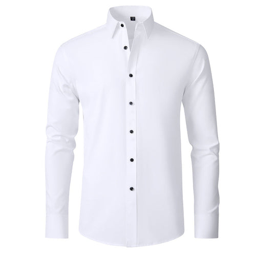 Men's Classic Long Sleeve Button Up Shirt Style