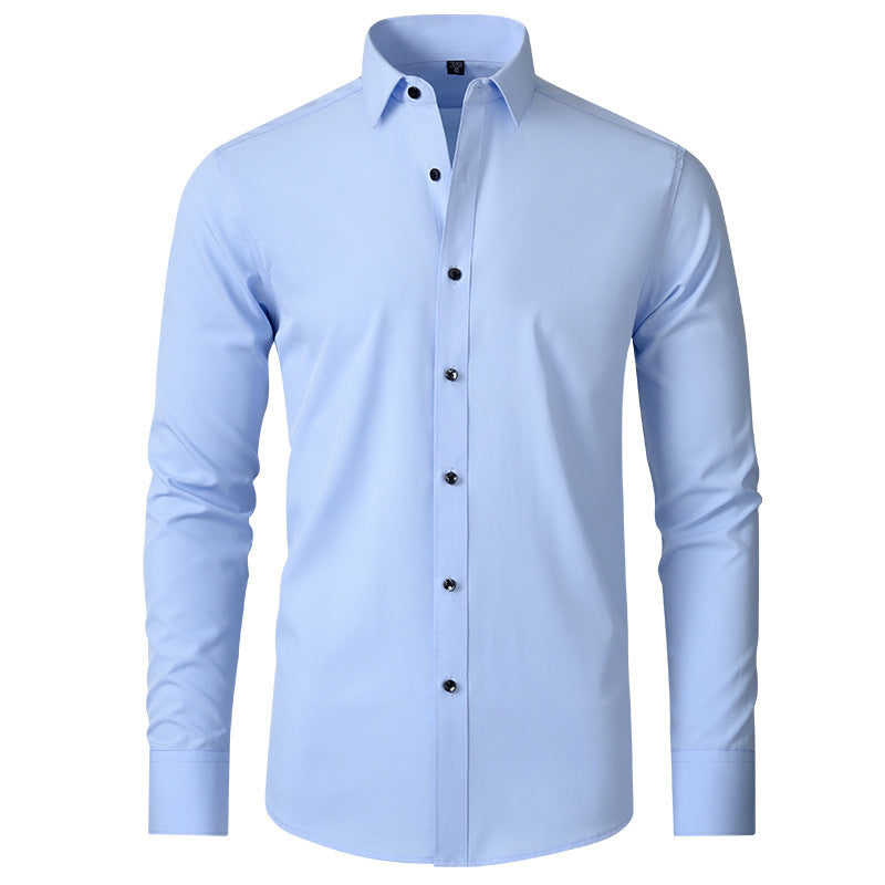Men's Classic Long Sleeve Button Up Shirt Style