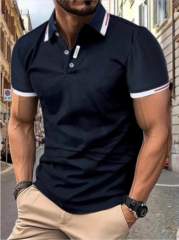 Men's Classic Polo Shirt for Everyday Wear