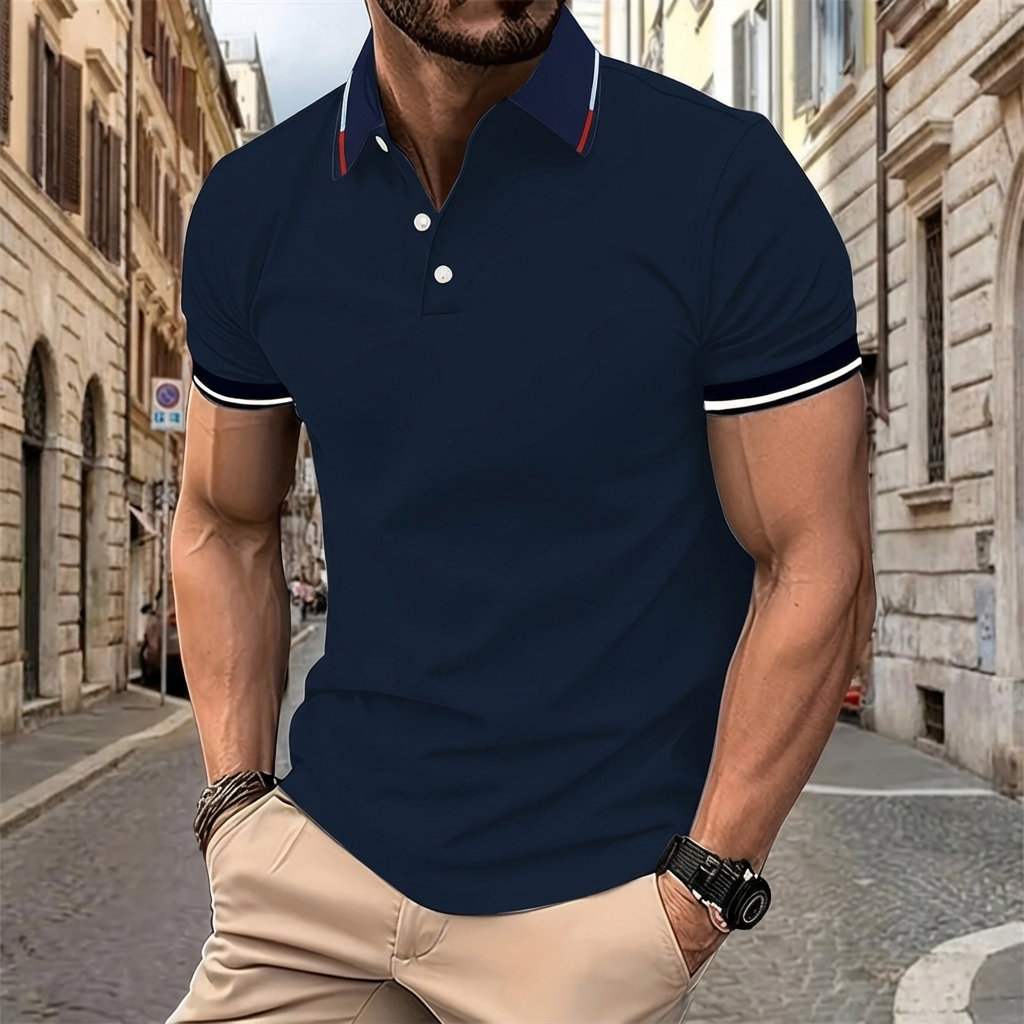 Men's Classic Polo Shirt for Everyday Wear