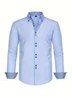 Men's Dress Shirt for Everyday Seasonal Wear
