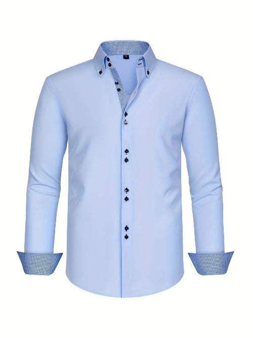 Men's Dress Shirt for Everyday Seasonal Wear