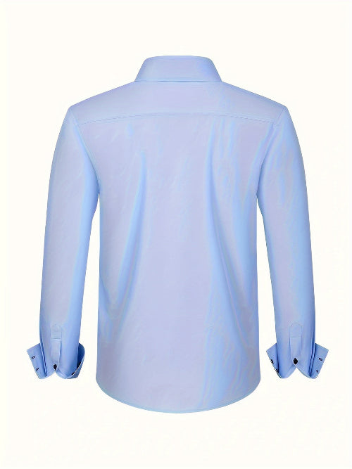 Men's Dress Shirt for Everyday Seasonal Wear