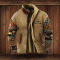 Men's Fleece Jacket for Autumn Winter Outdoor Wear