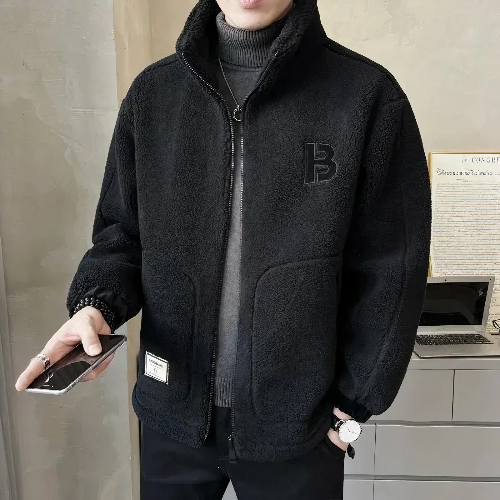 Men's Fleece Jacket for Cold Weather Wear